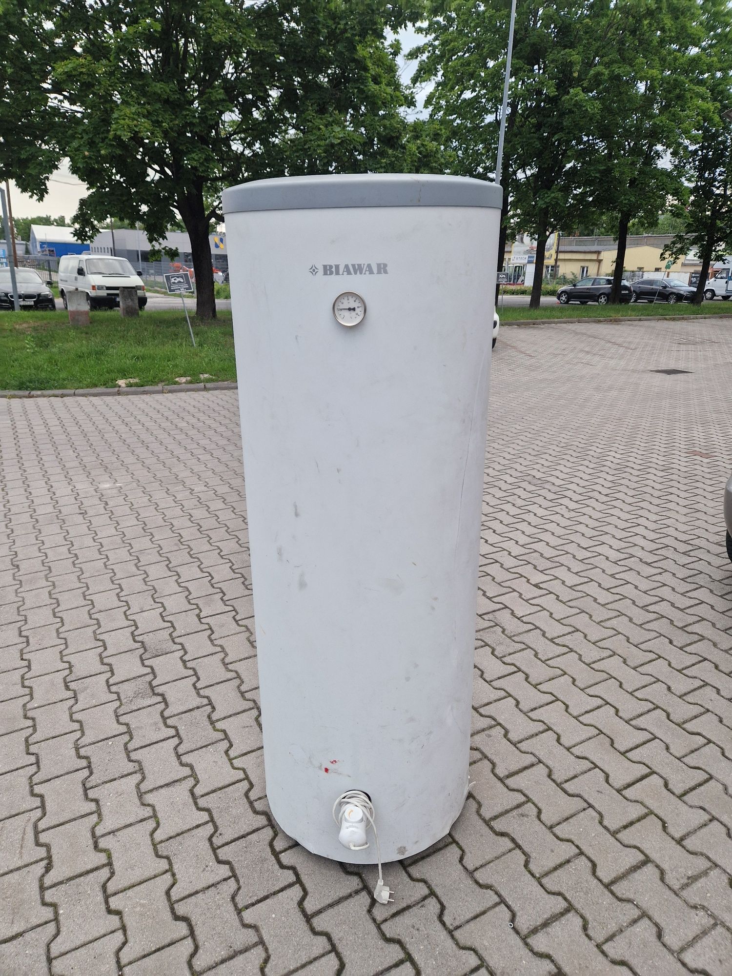 Zasobnik na wodę BIWAR mega W-E 220.81 z grzałką