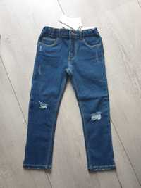Spodnie jeansowe Zara 110