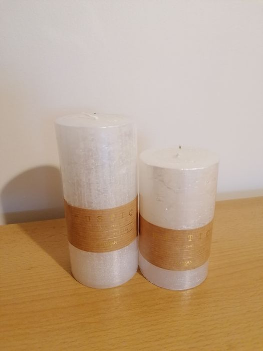 Dekoracyjne świece RUSTIC firmy ARTMAN candles