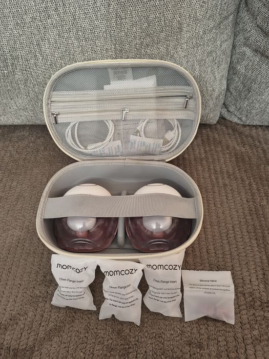 Laktator elektryczny Momcozy M6 podwójny odciągacz z akcesoriami