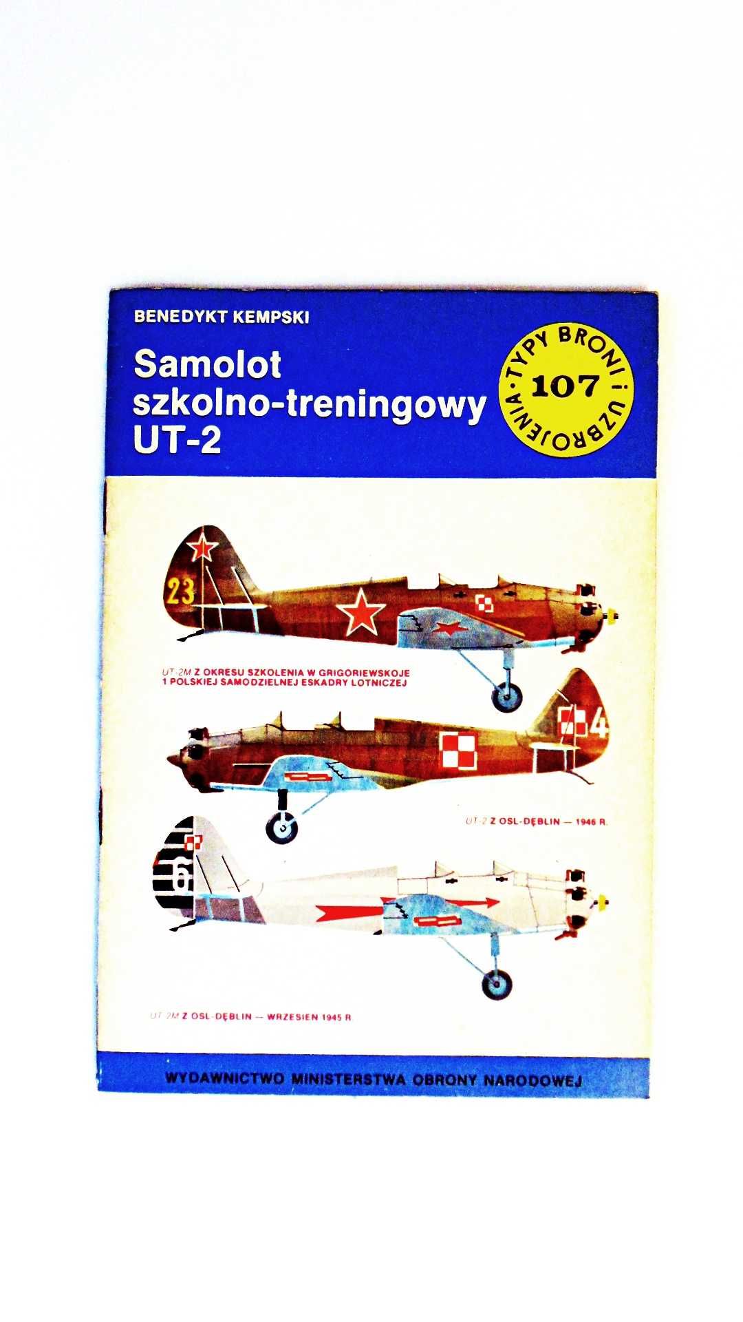 TBiU 107 Samolot szkolno-treningowy UT-2