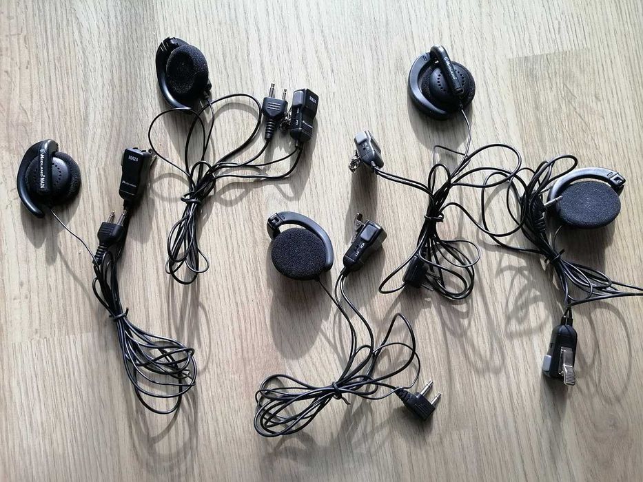 Midland MA24 / MA24-L mikrofonosłuchawka do radia CB, 2-PIN PTT/VOX