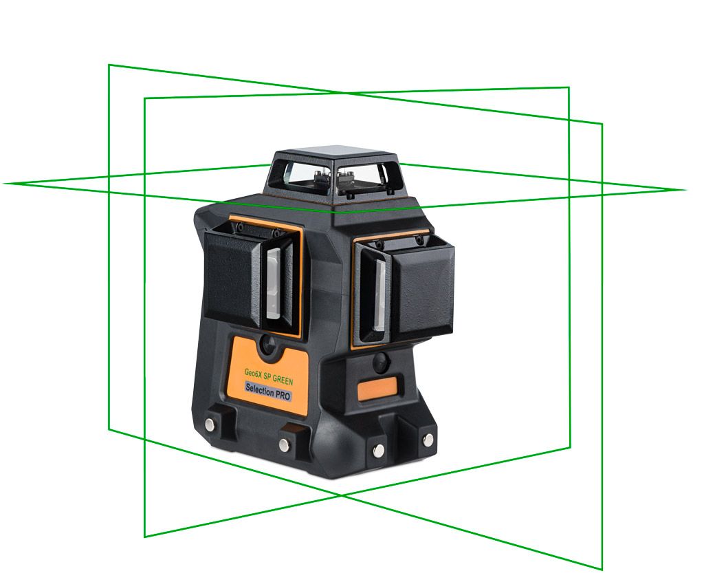 Laser liniowy budowlany poziomica Geofennel zielony (bosch)