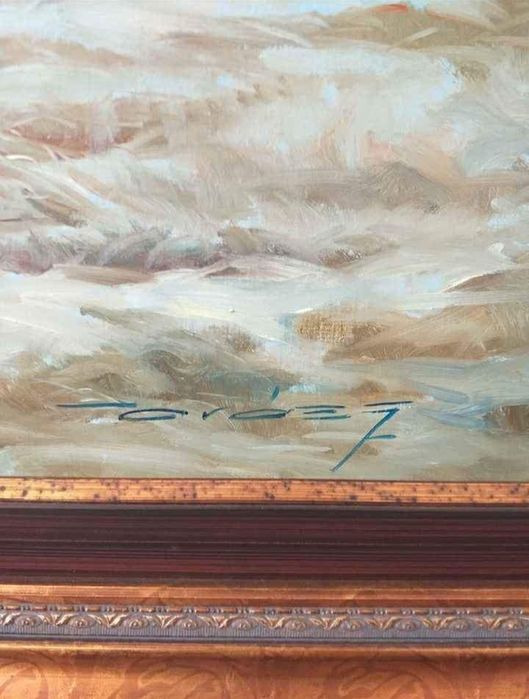 Grande quadro em tela