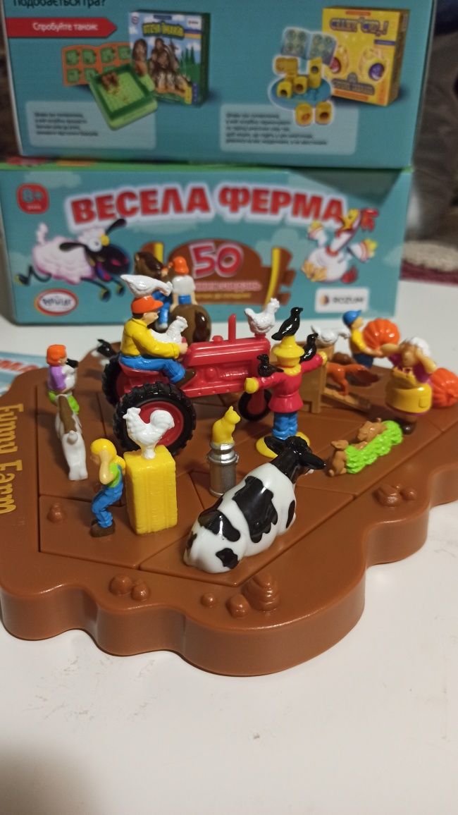 Гра "Весела ферма" від виробника "Rozum" "