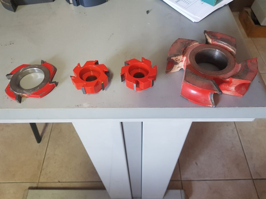Freses para tupias de carpintaria