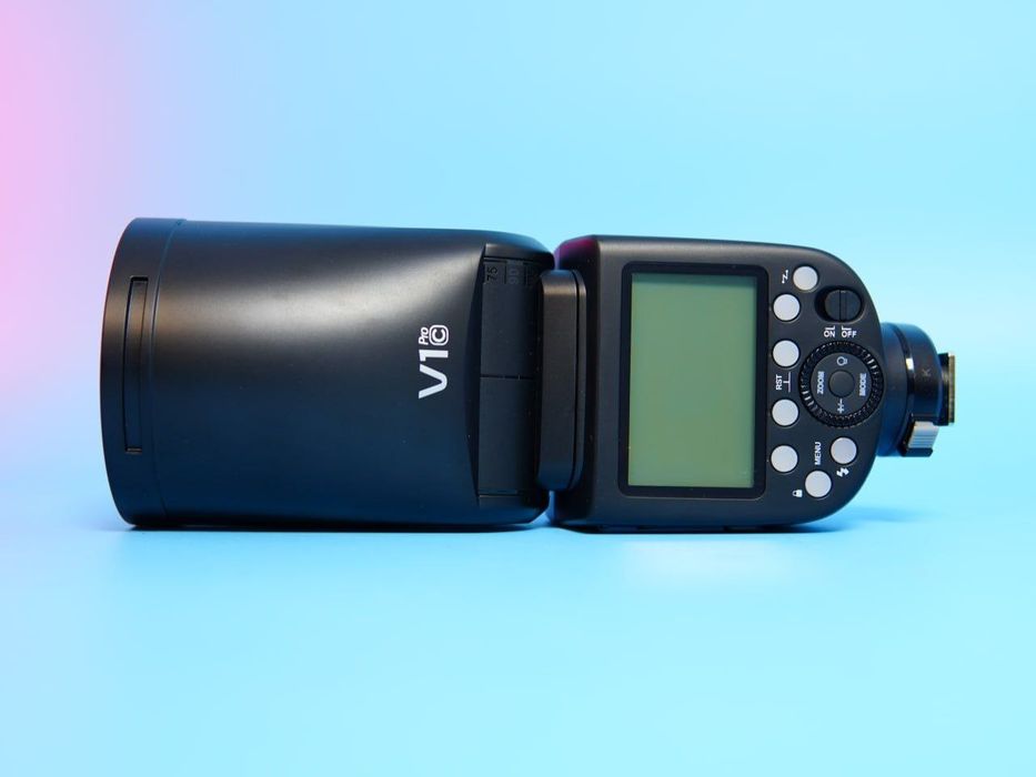 Мощная накамерная вспышка Godox V1Pro-C для Canon — идеально для студи
