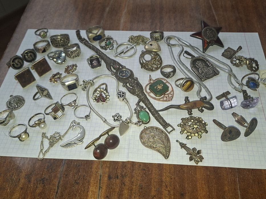 Ювелирные украшения из серебра