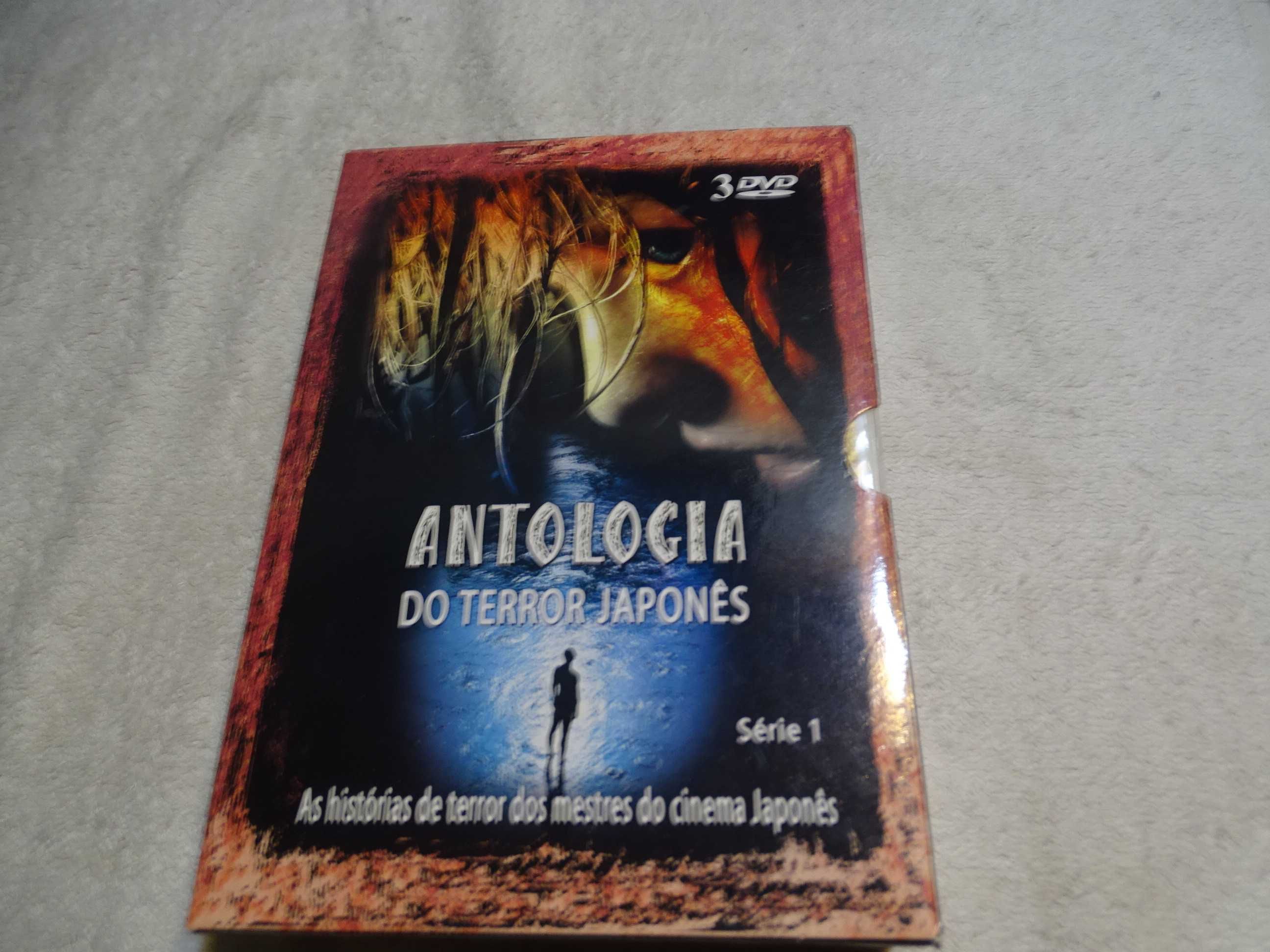 DVD Pack-Antologia do terror Japonês-Série 1