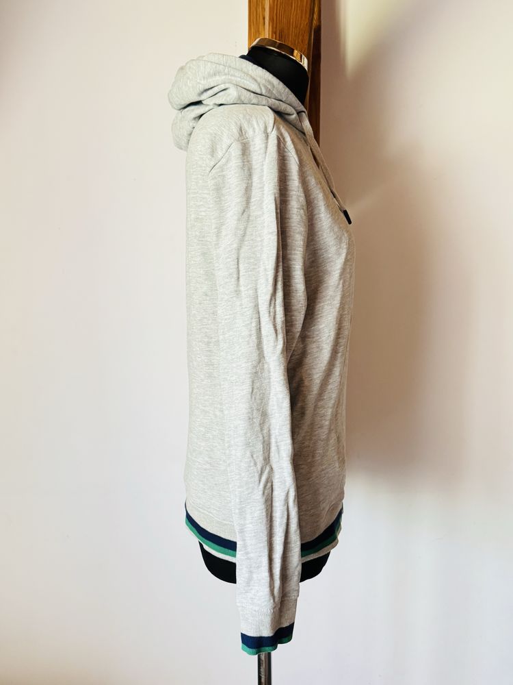 Szara bluza męska z kapturem Guess Perce, S M