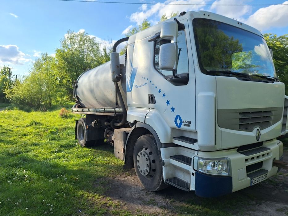 Асенізатор. Викачка ям, туалетів, каналізації. Бочка 12 м³