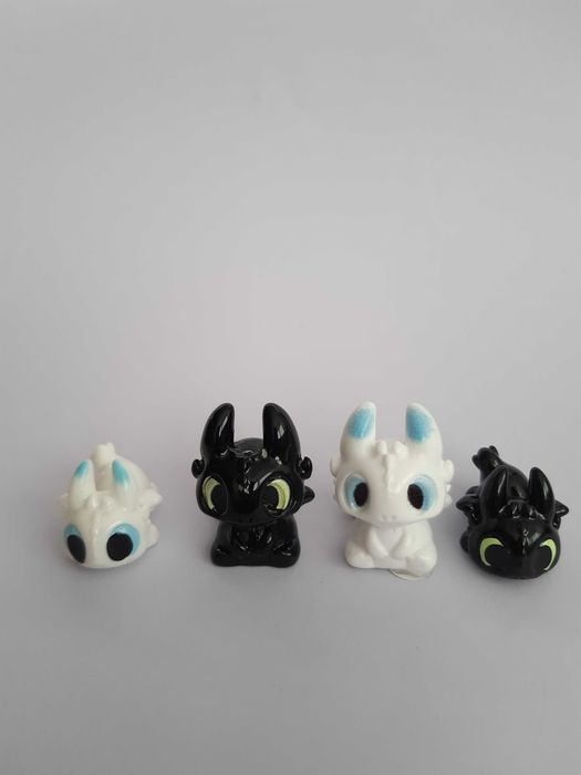 Figurki Jak wytresować smoka (4szt)