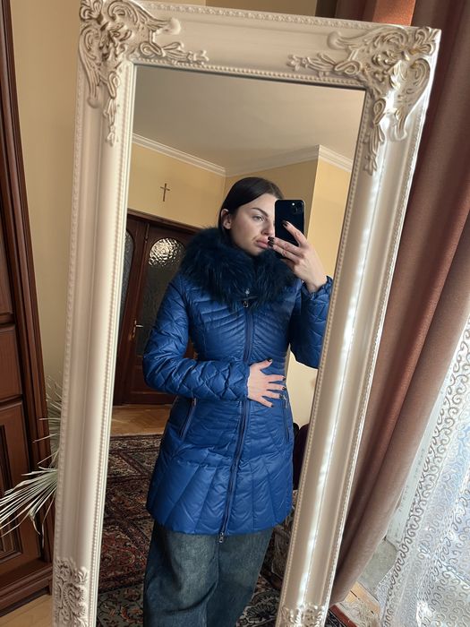 Зимова куртка довга