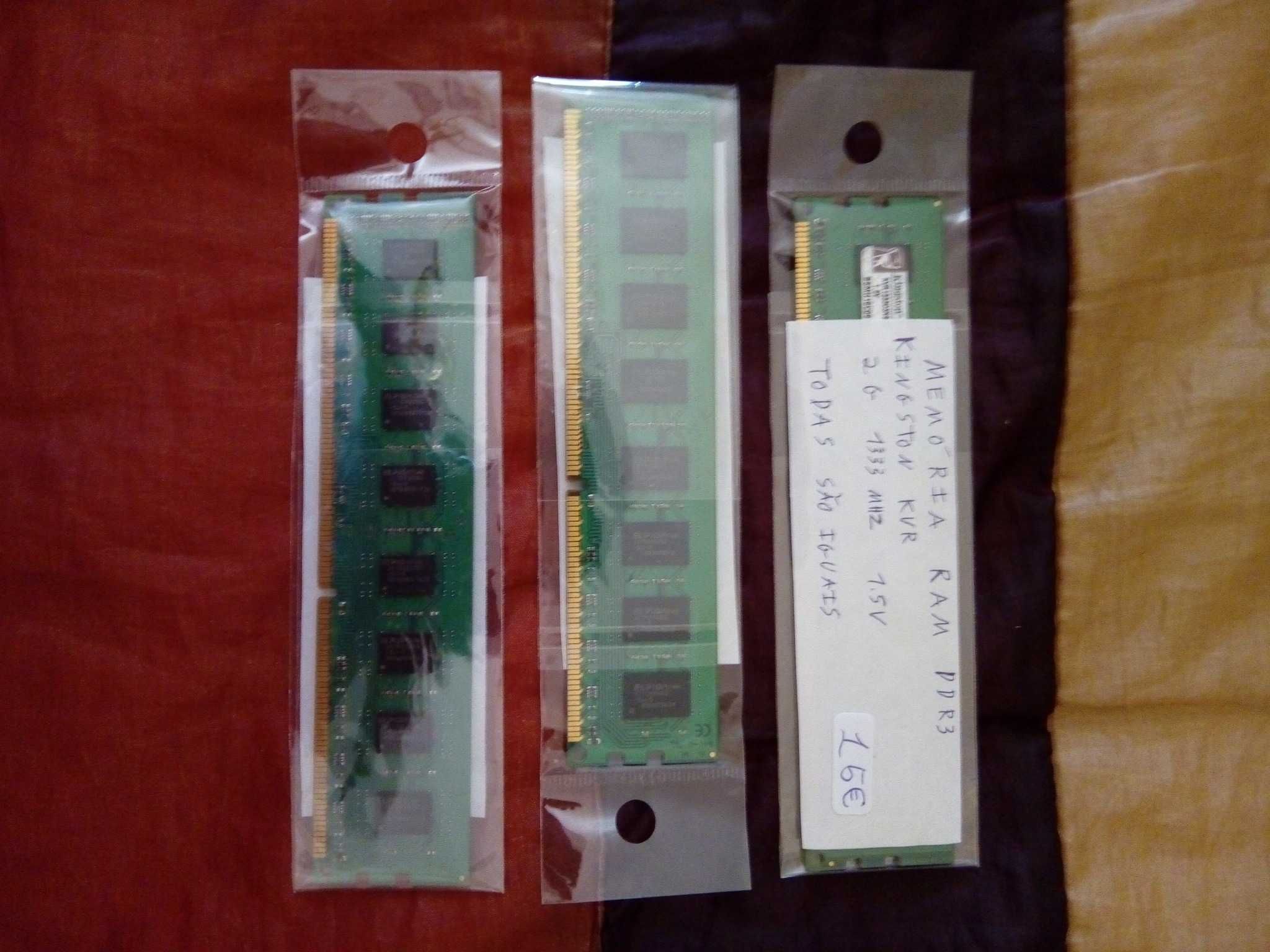 Memória ram DDR 3 2G