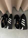Adidas/Czarne/białe/unisex/rozmiar 38