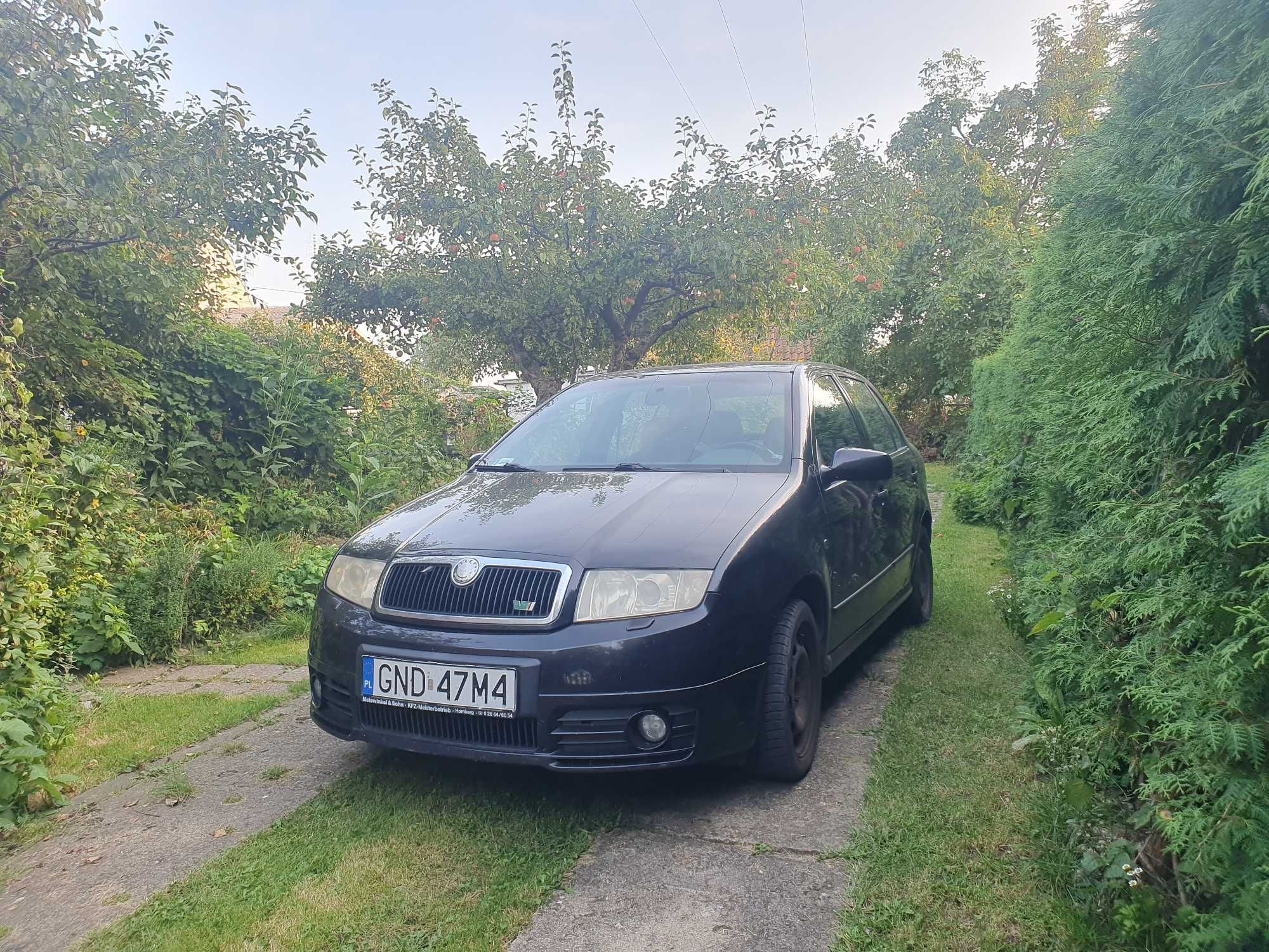 Fabia RS 1.9 tdi 130KM ASZ 6 biegów oszczędne szybkie auto do miasta