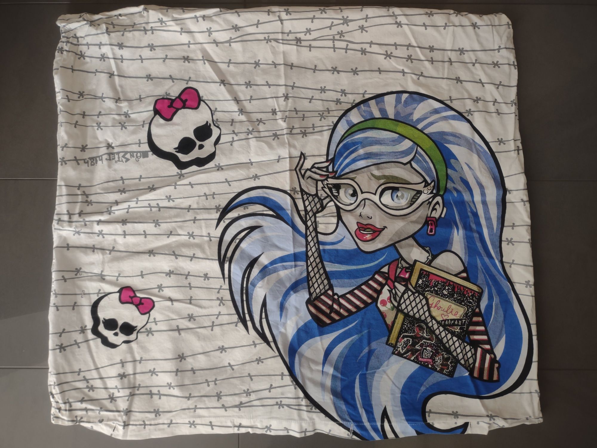 Komplet pościeli pościel Monster High dla dziewczynki 130 x 190 cm