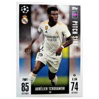 Karta Topps Match Attax Extra 2023-24 Tchouameni 105 Pitch Side