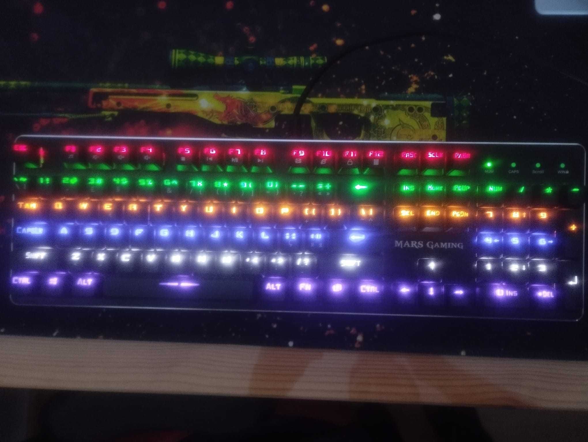 Teclado Mecânico Gaming Tacens Mars Gaming MK4 Retro