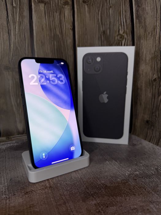 Iphone 13 midnight 128GB neverlock • 100% АКБ