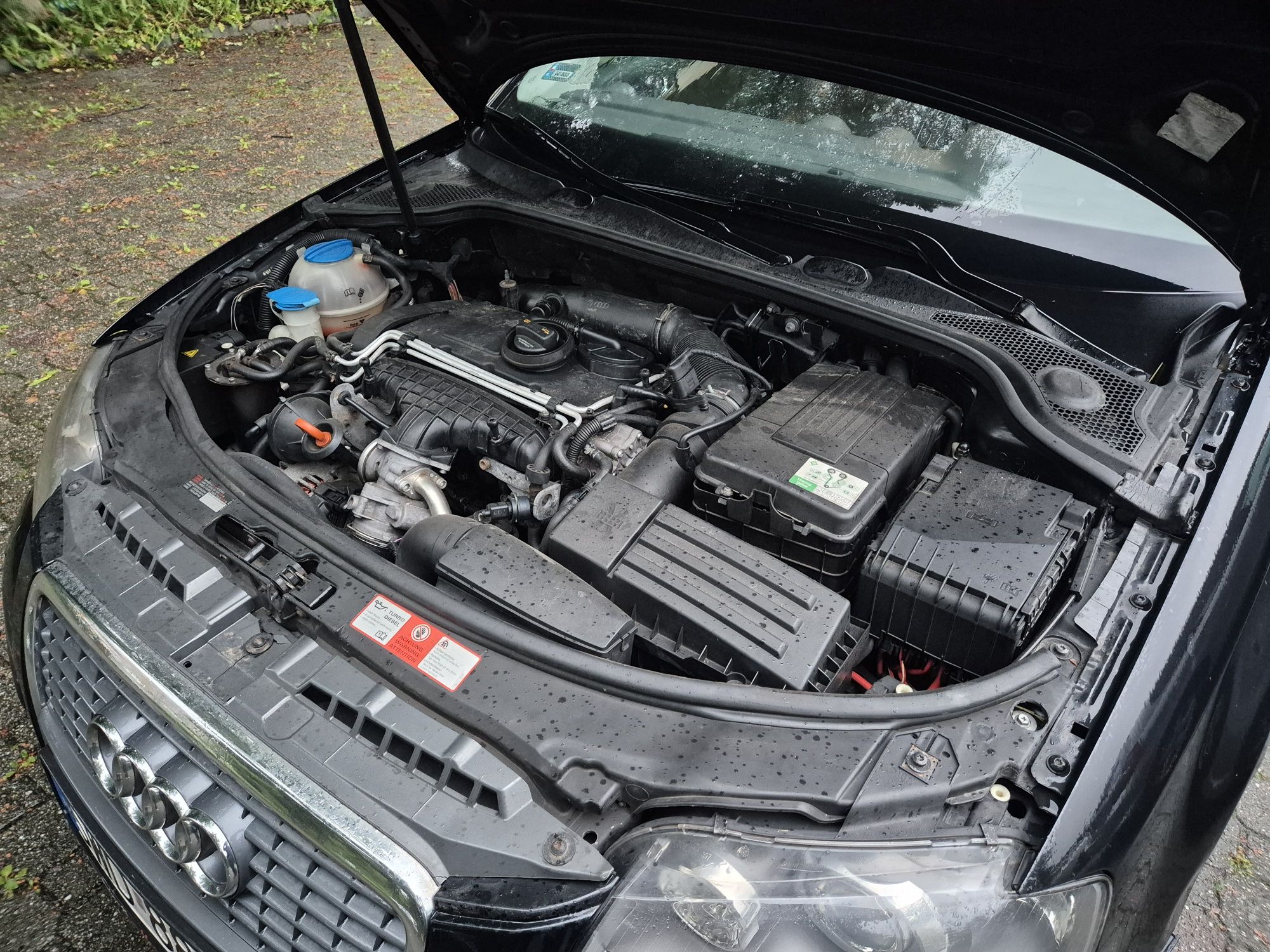 Audi A3 2.0 TDI Salon Pl Bezwypadkowy uszkodzona skrzynia