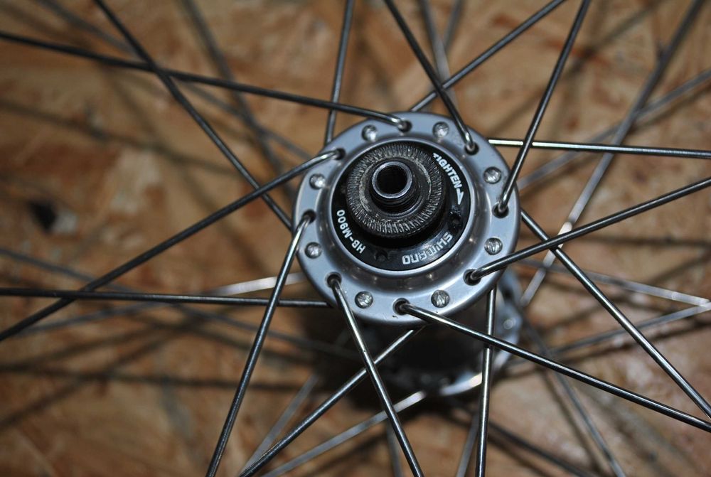 Koło retro mtb 26 XTR 900 sun chinook wheelsmiths spokes