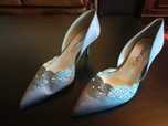 Sapatos senhora da ceremonia