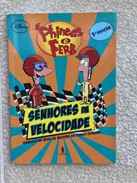 Livro da coleção - Phineas e Ferb
