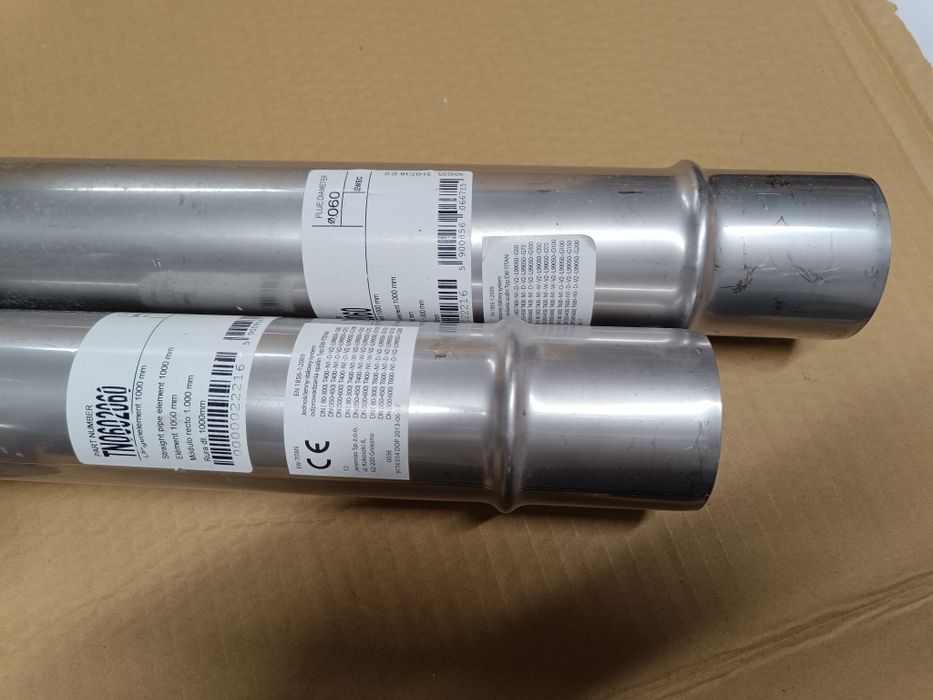 Rura nierdzewna fi 60mm dł 1000mm