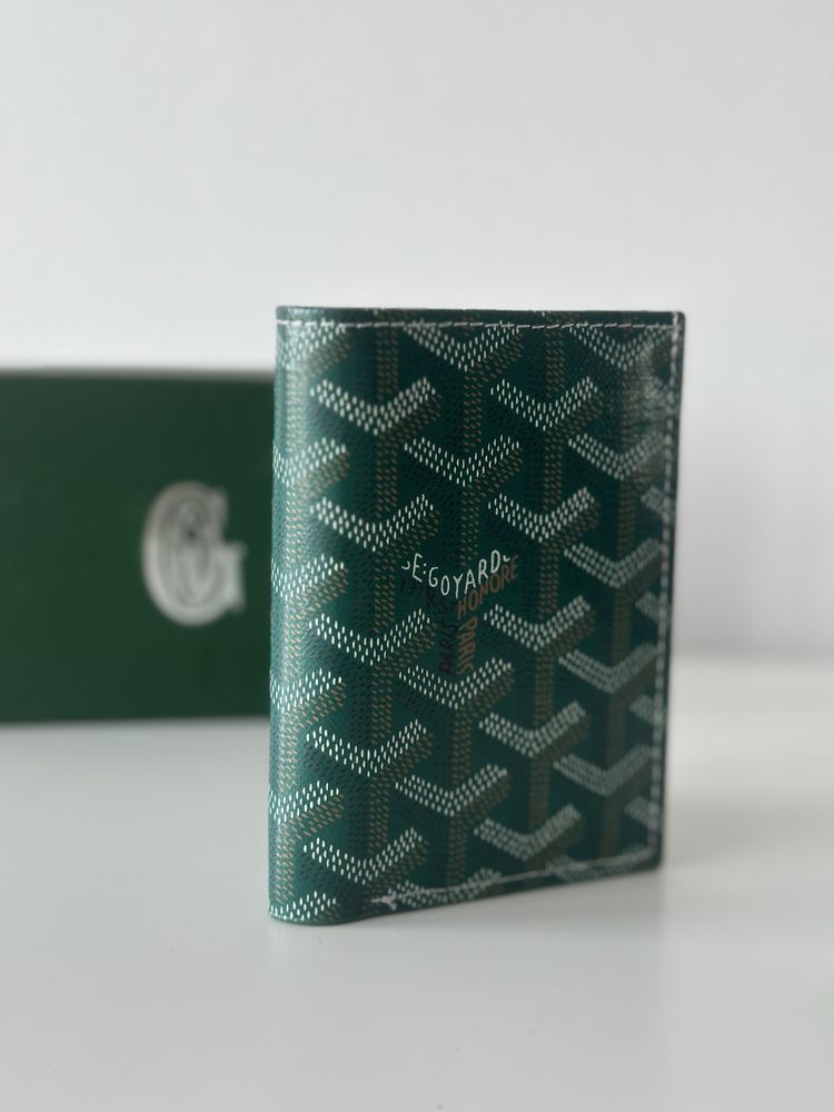 Goyard portfel - zielony