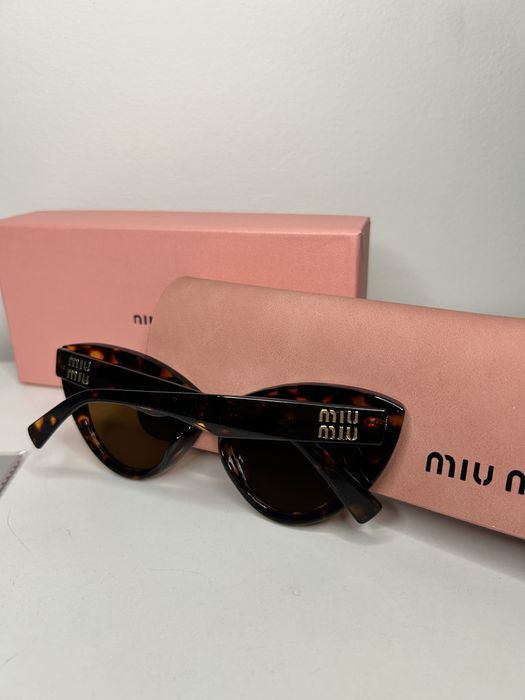 Okulary przeciwsłoneczne „miu miu” panterka