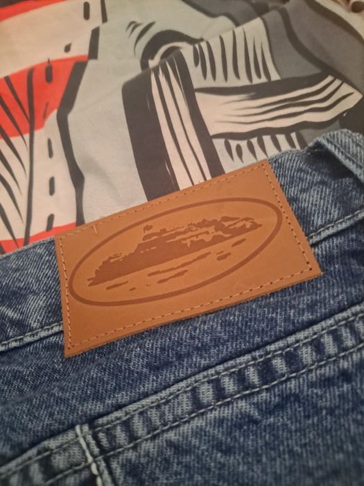 Corteiz C-Star denim jorts