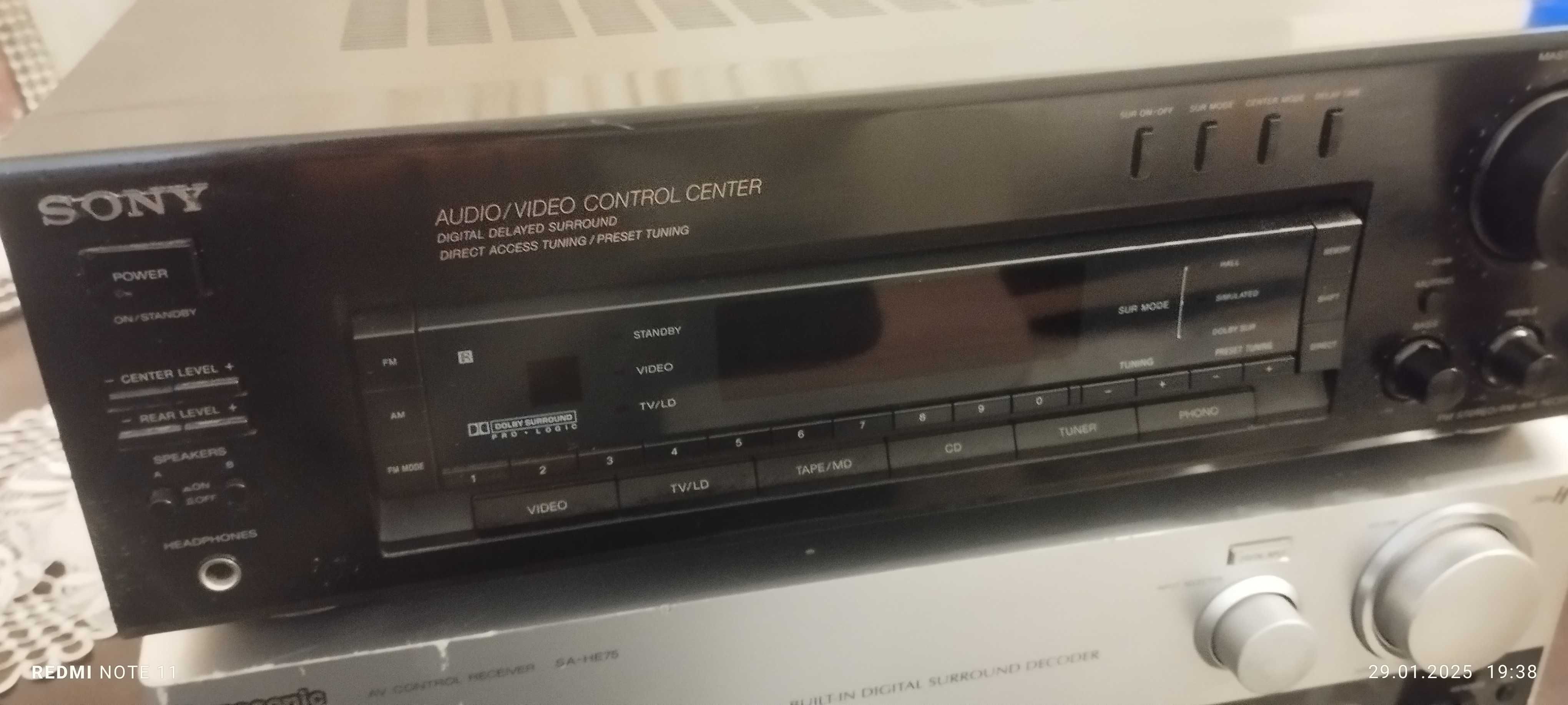 Amplituner Panasonic Sony