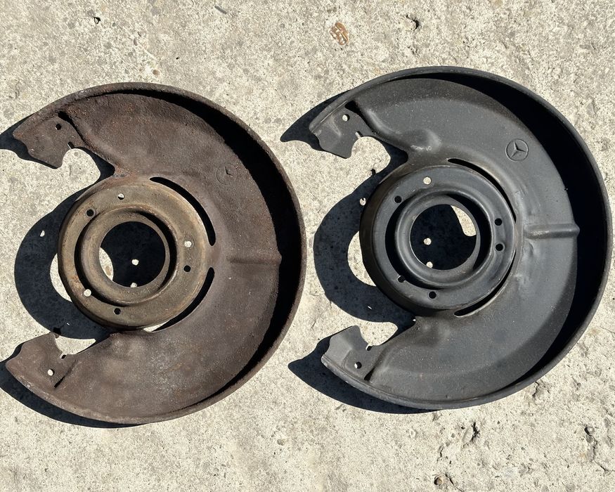 Mercedes w126 w123 w116 поворотний кулак під ABS, супорти, кожух диска