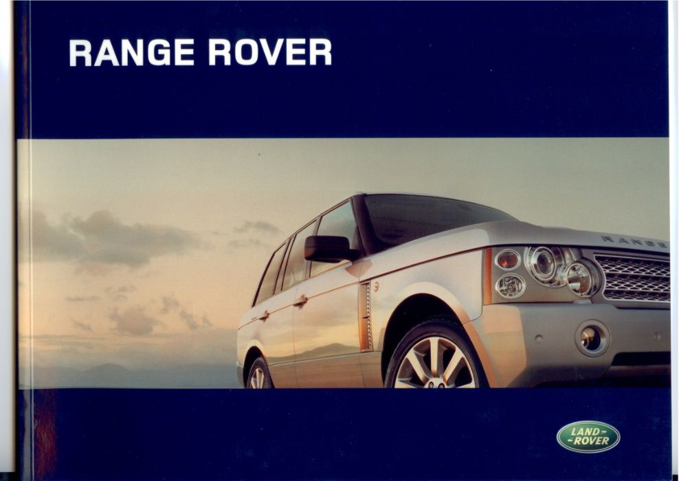 Catálogos e brochuras Land Rover