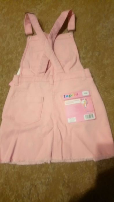 Ogrodniczka jeansowa Nowa r. 116