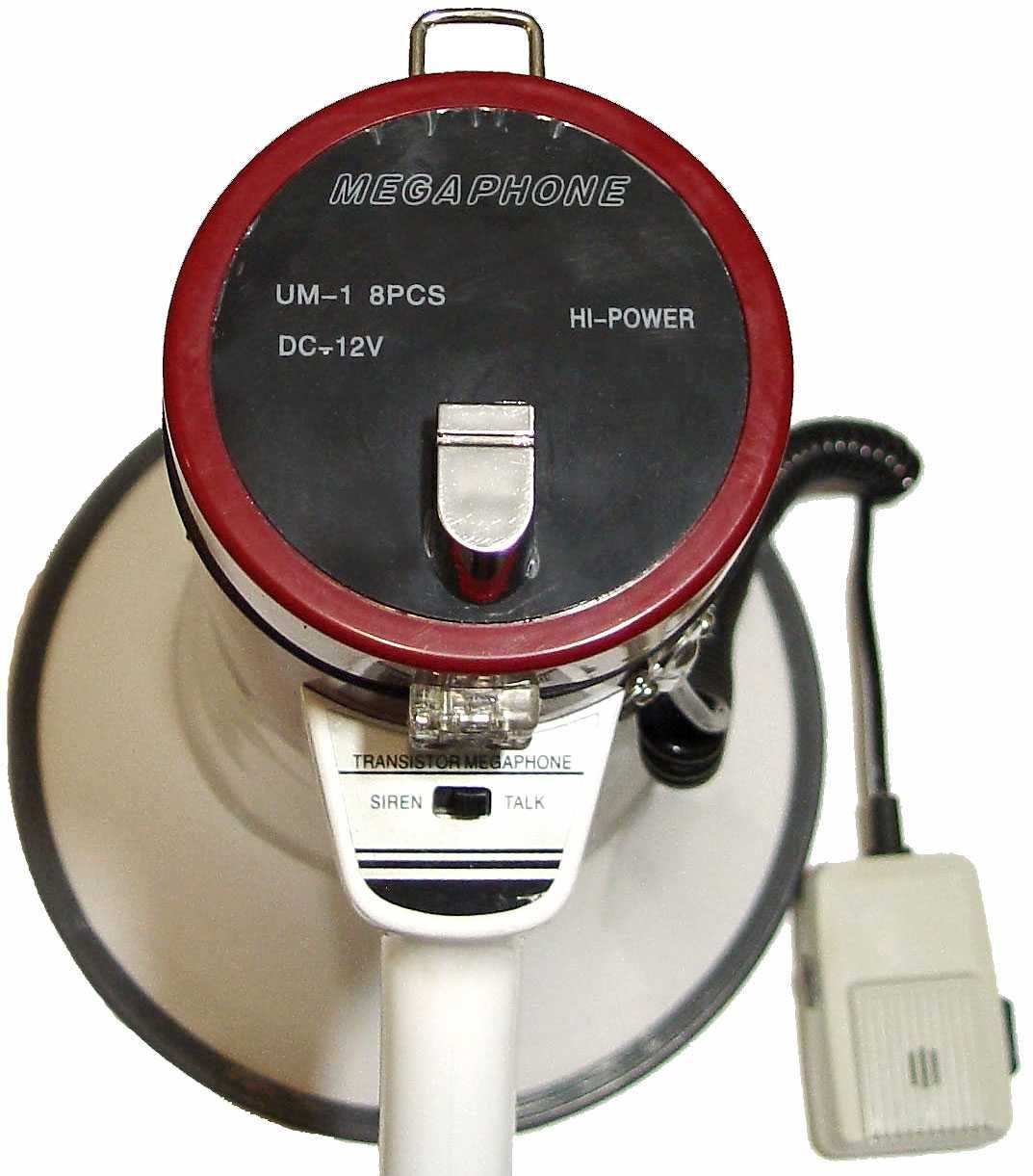 Megafon przenośny DH09 biały 25 W
