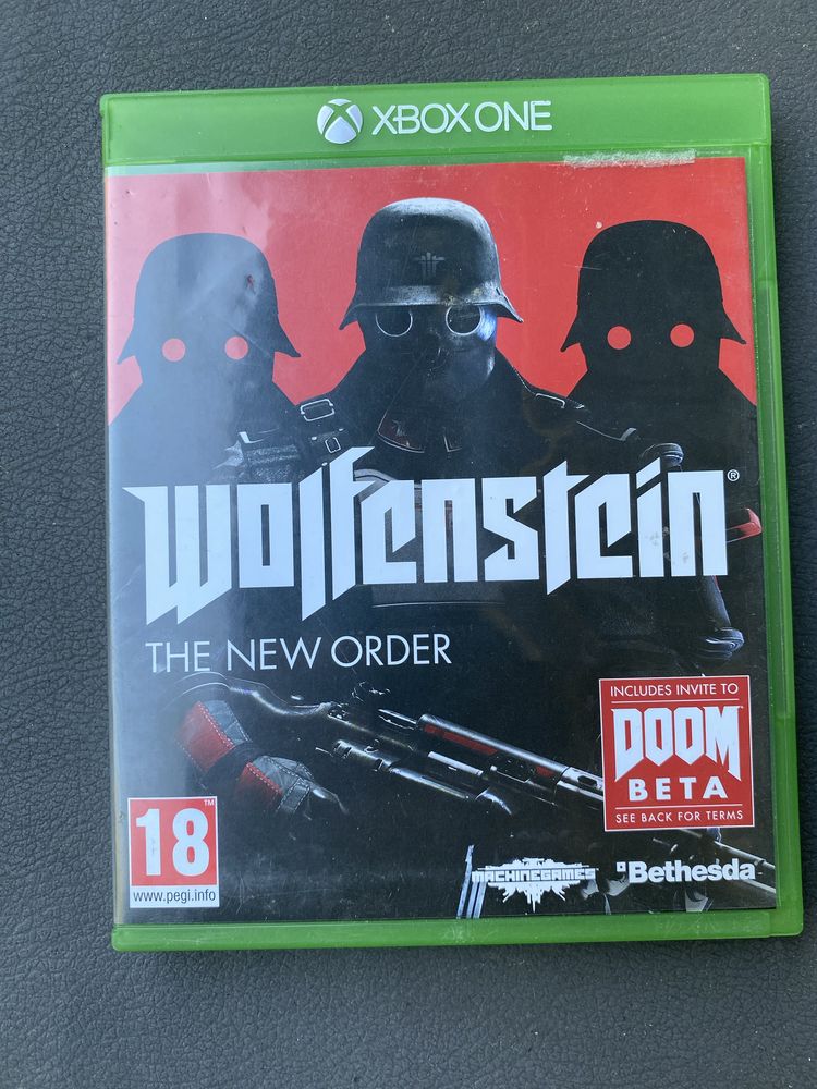 Gra Wolfenstein the new order Xbox One Xone Xbox series X pudełkowa