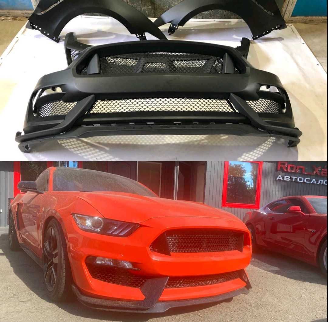 Бампер Ford Mustang GT 2015 2016 2017 2018 Форд Мустанг