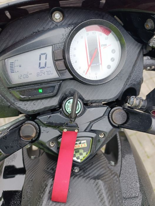 TVS Apache RTR 180 • 2020 • 8 тис. км