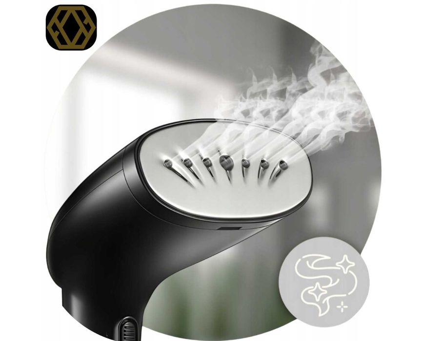 Parownica Ręczna Steamer Do Ubrań Żelazko Parowe Ceramiczna Stopa