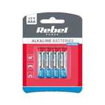 Baterie AAA LR03 alkaliczne 4szt Rebel EXTREME