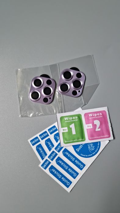 AFARER 2 Pack do iPhone 12 Pro Max, metalowa folia ochronna na aparat