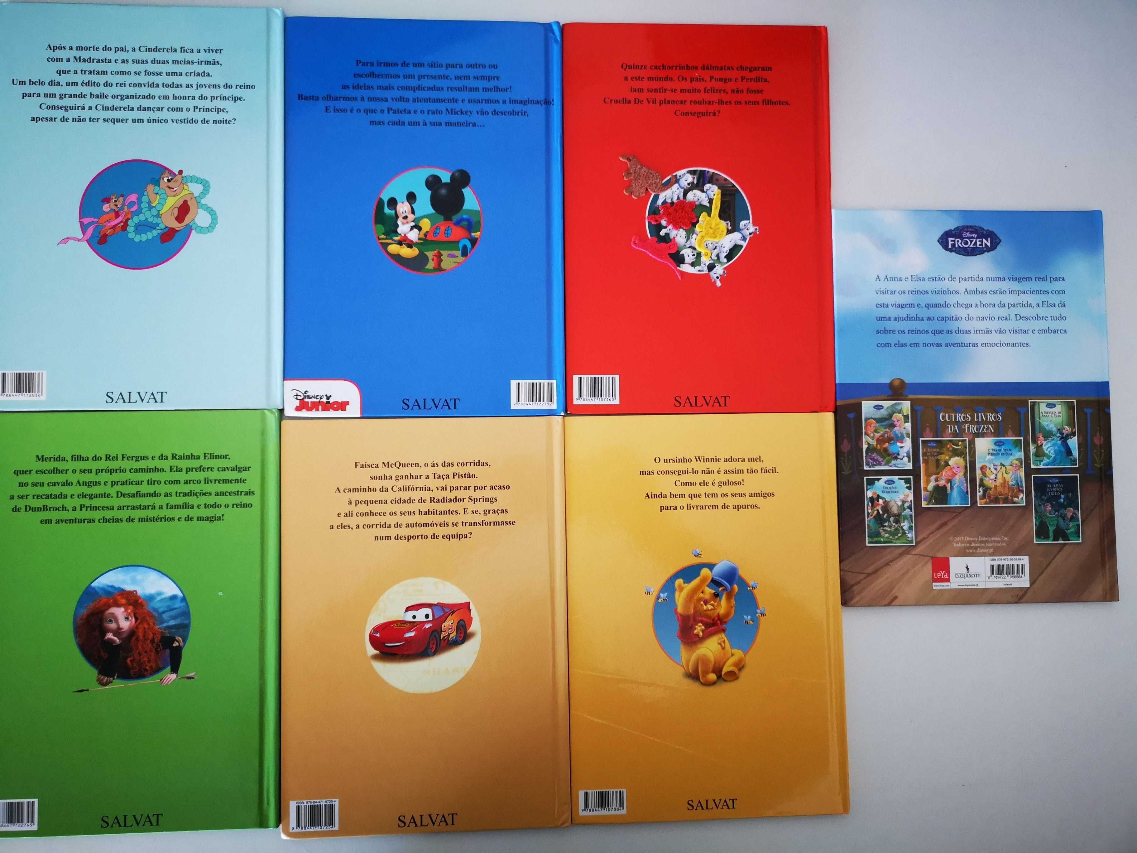 Livros de Histórias Disney Pixar