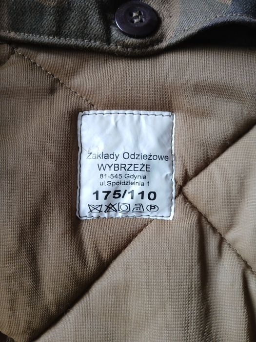 Męska kurtka militarna moro XXL/3XL z odpinaną podpinką