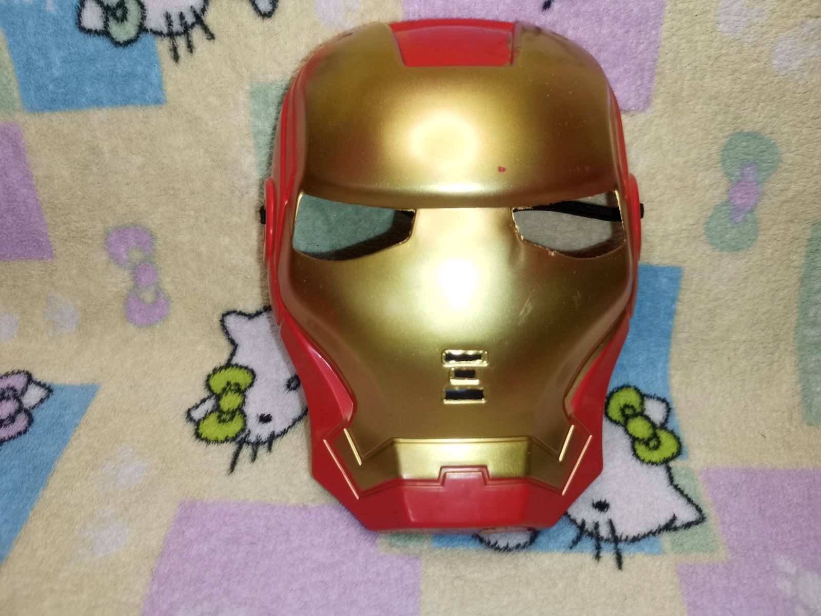 Маска пластиковая детская железный человек Iron man