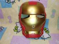 Маска пластиковая детская железный человек Iron man