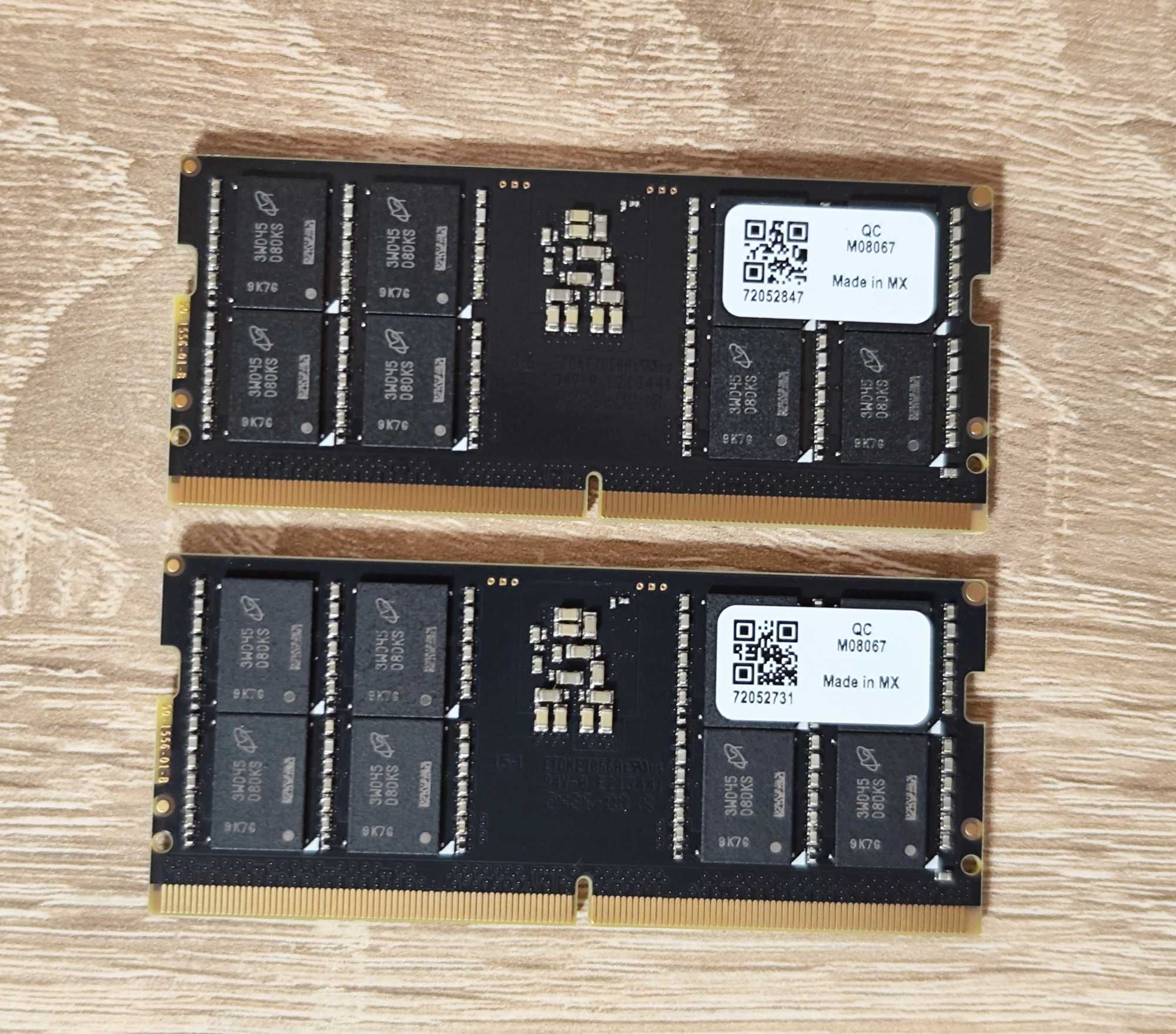 Axiom 2×32GB 2RX8 PC5-44800S-46 4GX64 DDR5-5600 1.1V 262 PIN SODIMM
