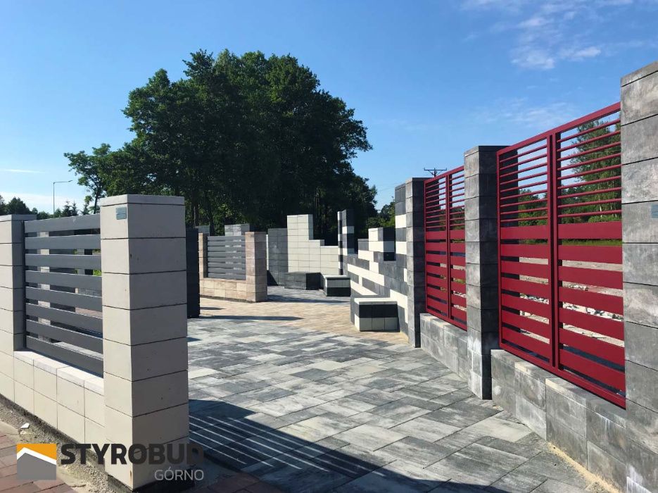 Ogrodzenia Styrobud FINI™ - PF1 360x360x200