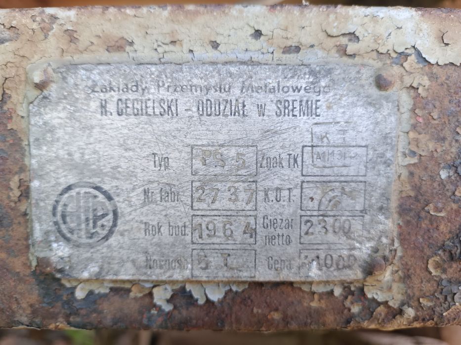 Przyczepa rolnicza ok.7t